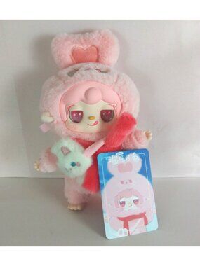 YOOKI 3rd Generation Warm Bunny Series Blind Box Honey Bunny 6" Plush Doll Card